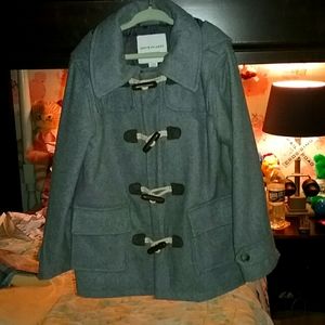 Janie and Jack boys wool-blend hooded coat